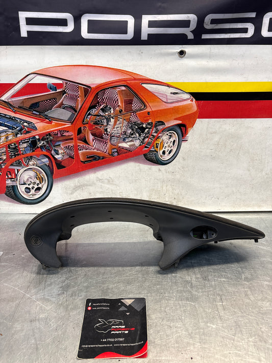 Porsche Boxster 986 dashboard cluster trim,black used 98655205500 / 98655205501