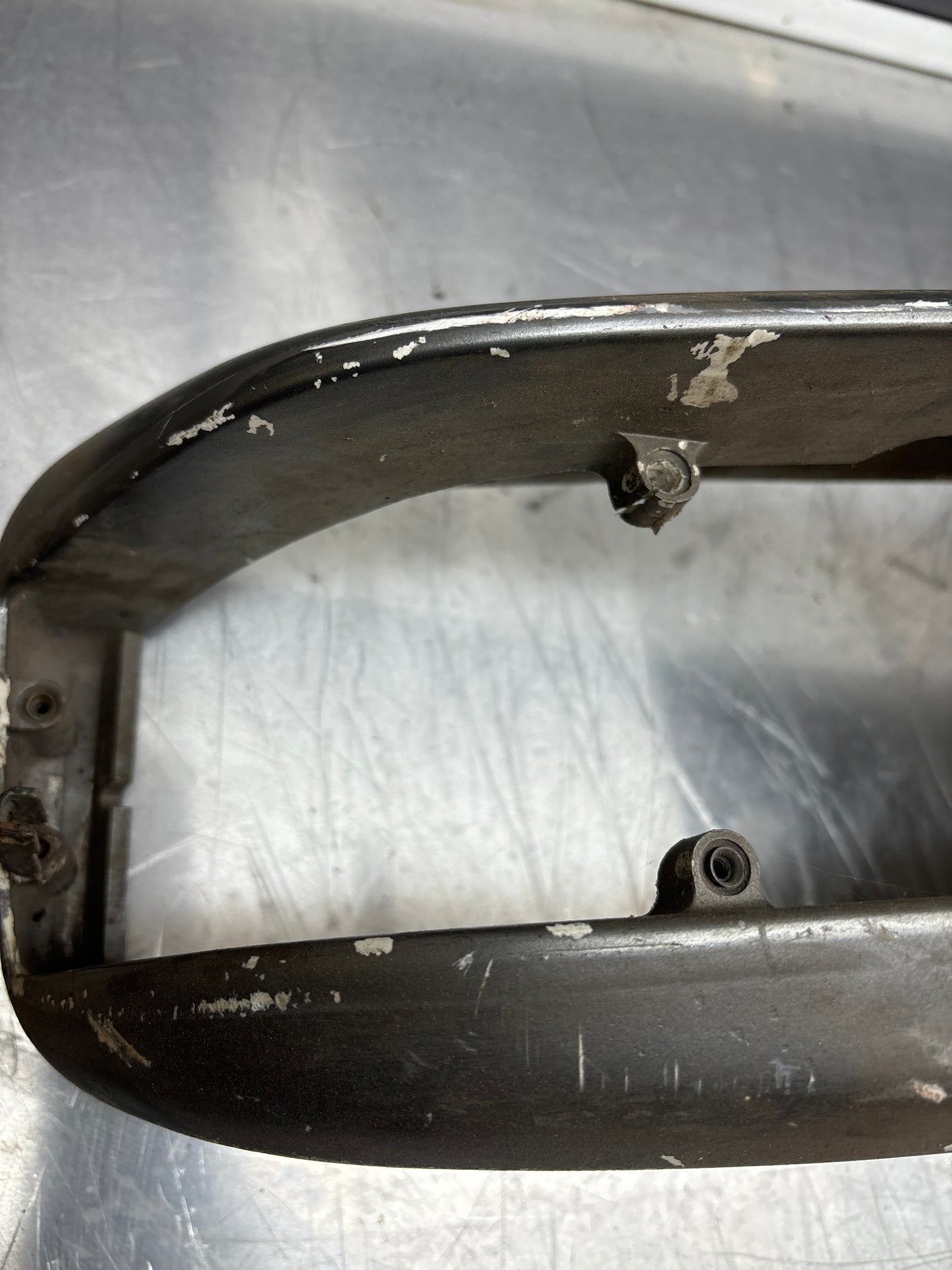 Porsche 944 front bumper upper part, used 93150508700 spares ir repair