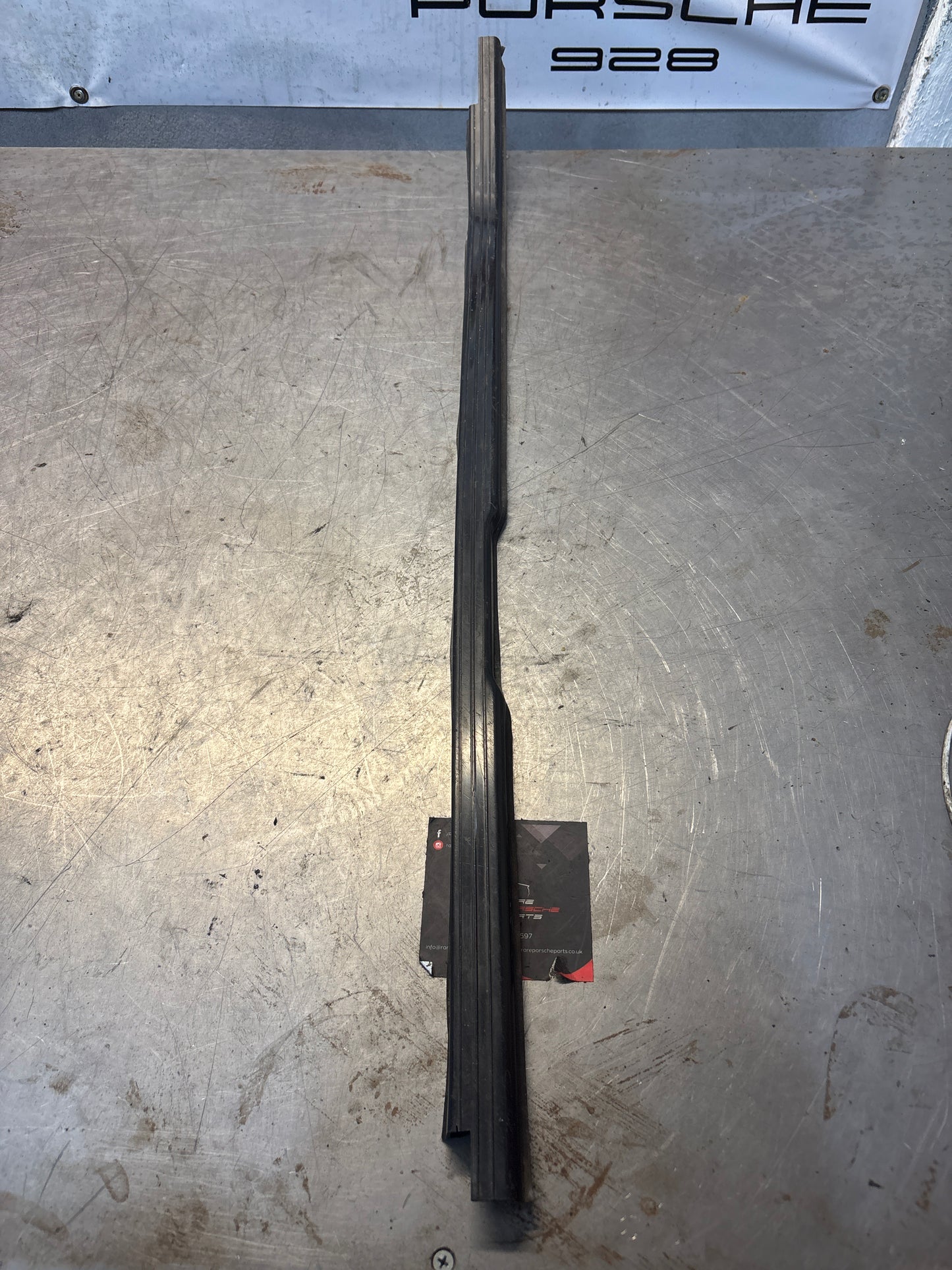 Porsche 944 85.5- right sill trim, used 94455112200