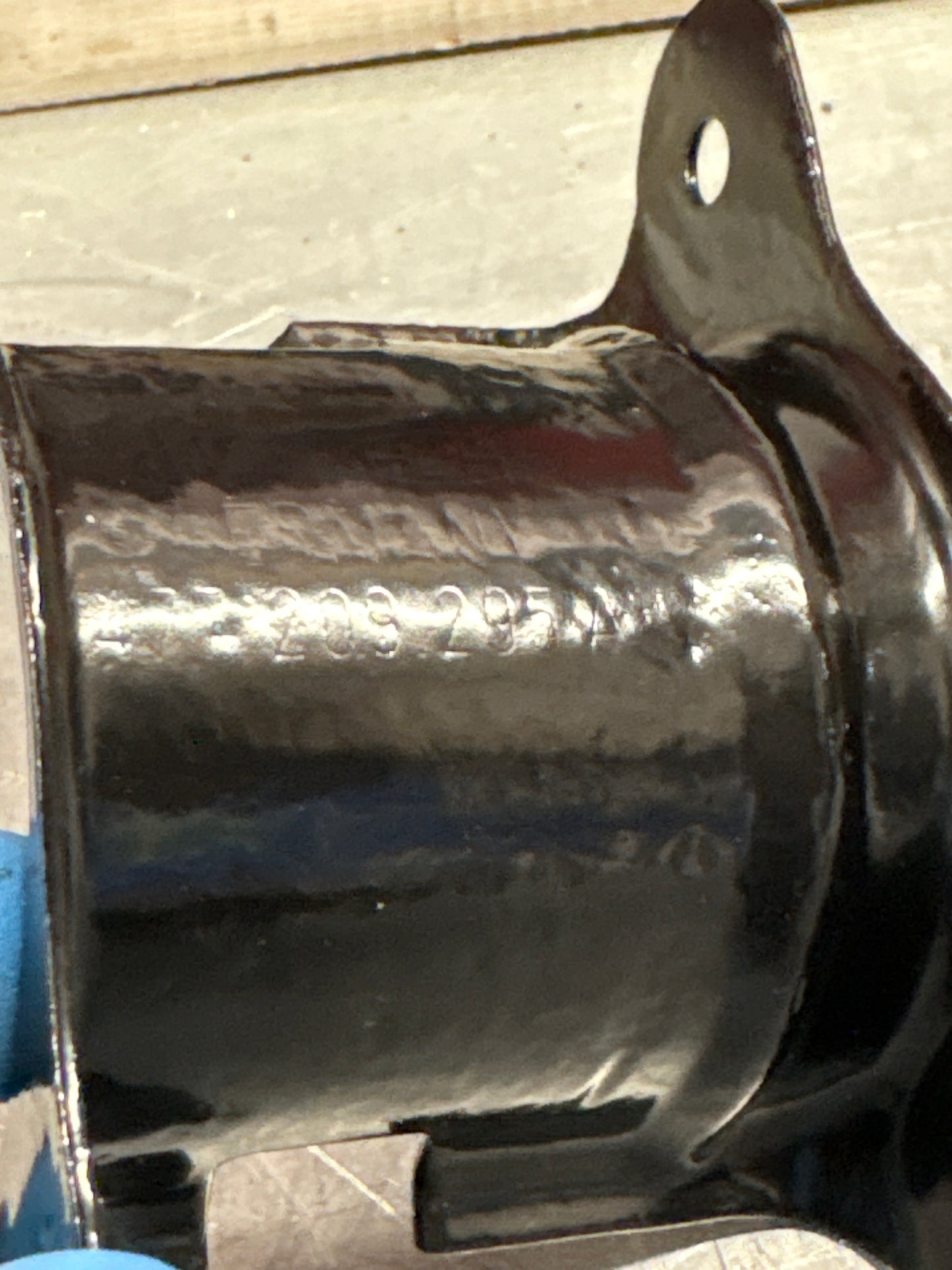 Porsche 924 944 fuel pump bracket mount. used 94435629500 / 477209295A