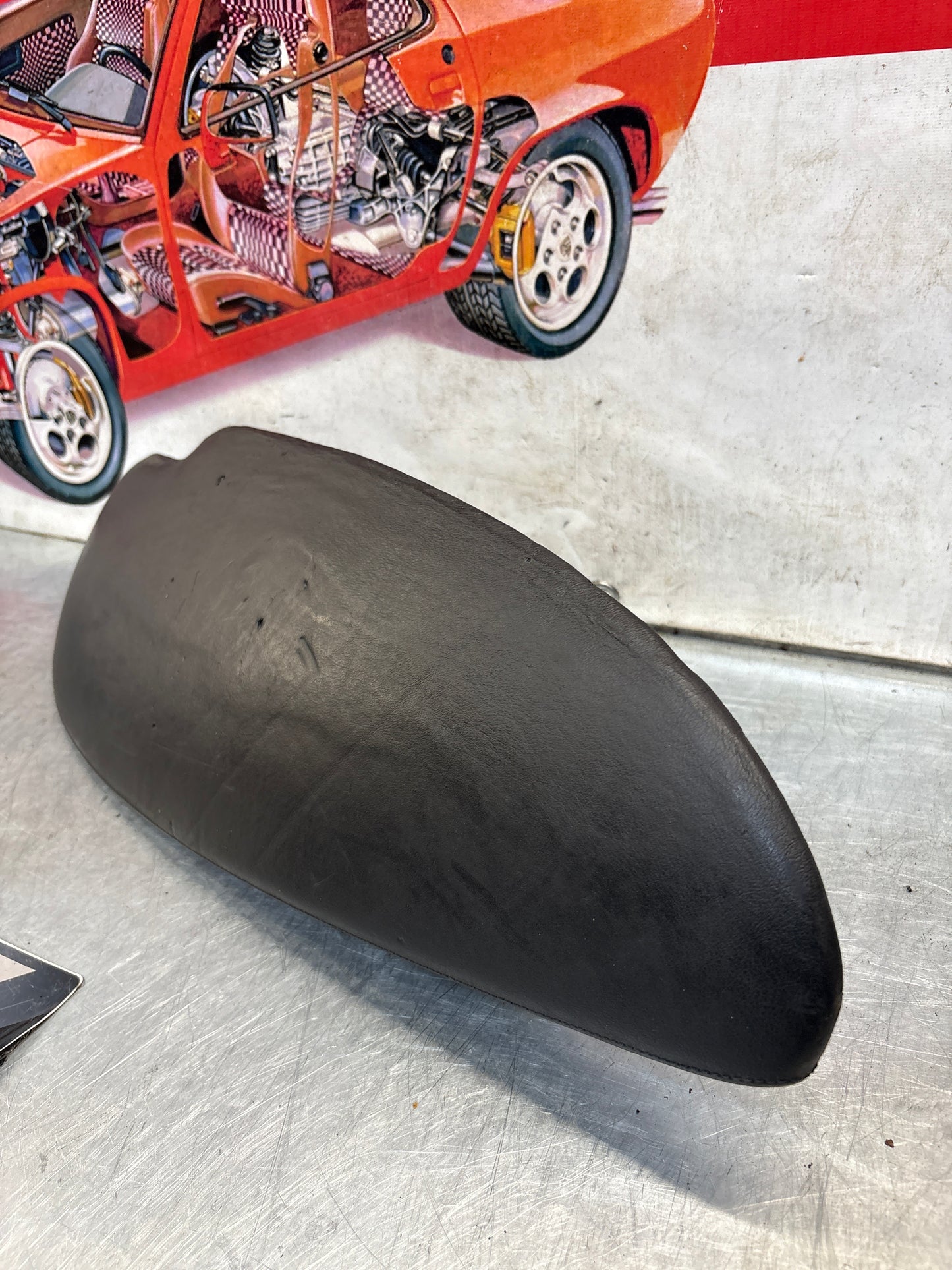 Porsche 911 996 dasboard cluster trim, used, black 99655205902