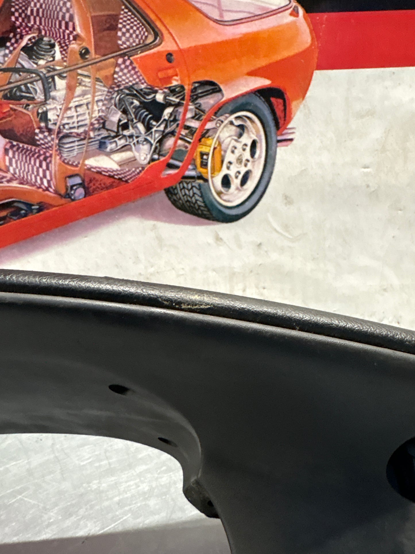 Porsche Boxster 986 dashboard cluster trim,black used 98655205500 / 98655205501