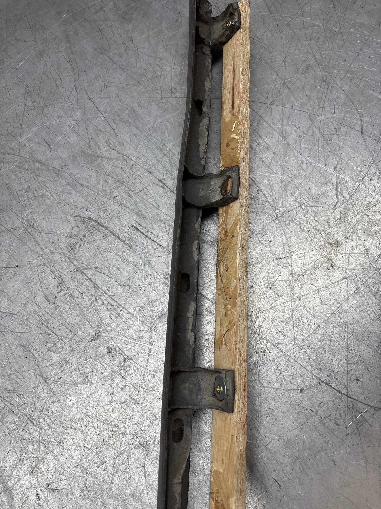 Porsche 944 lower door sill trim molding right side, spares or repair 95155919600