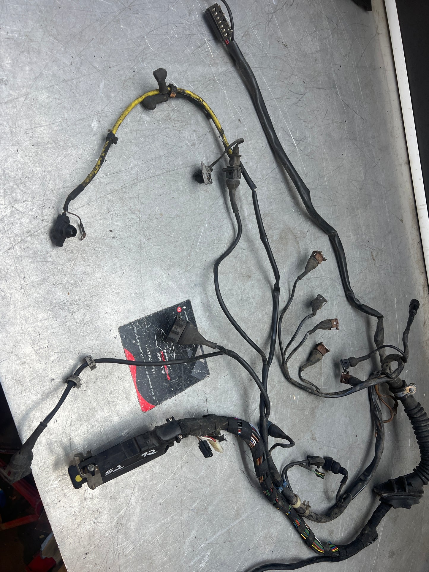 Porsche 944 S2 3.0 16V 1992 engine loom ECU wiring loom, used, 9446070406
