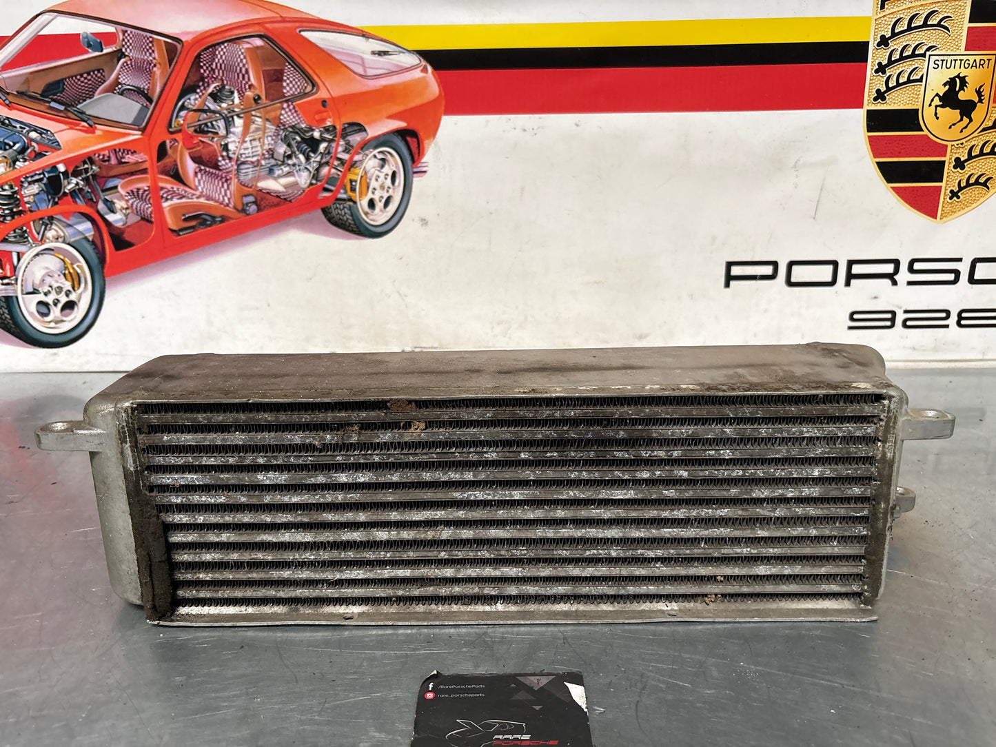 Porsche 944 Turbo Intercooler 95111013703 used