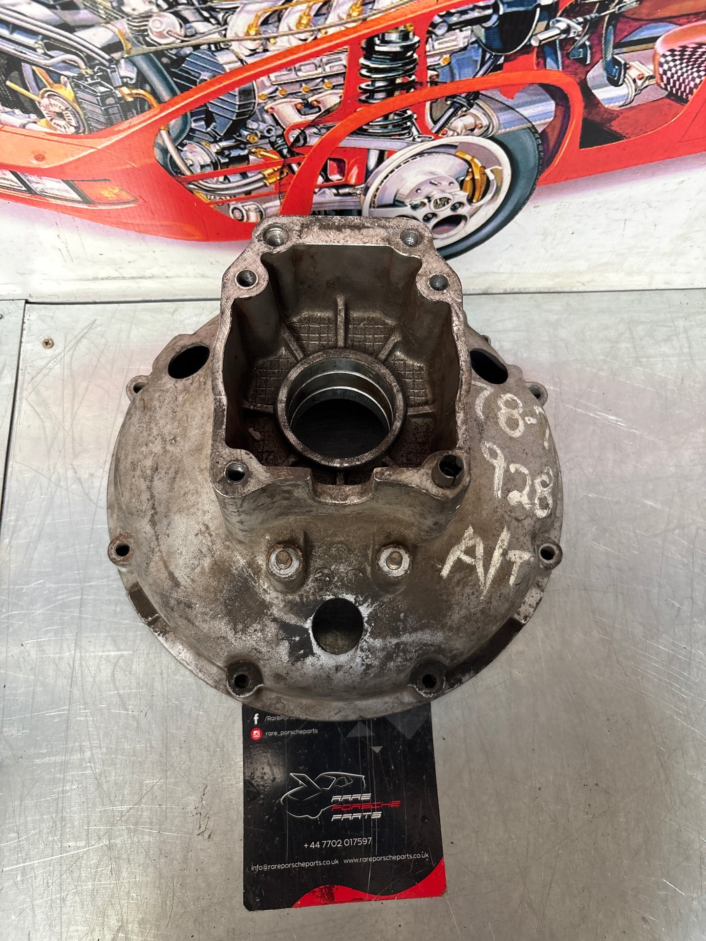 Porsche 924 automatic transmission bell, used 9223211013R