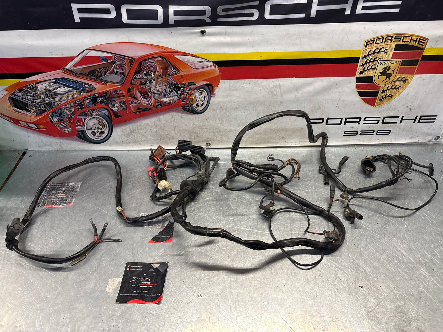 Porsche 944 Turbo 86- LHD Engine bay loom, used 95161200100