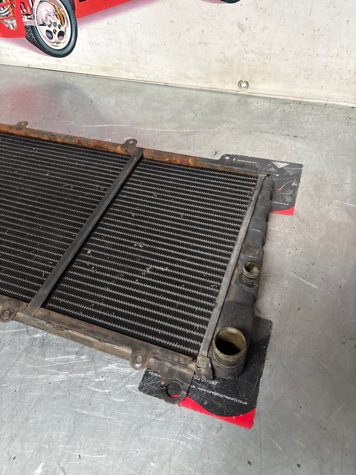 Porsche 924 radiator used 477121251A pressure tested