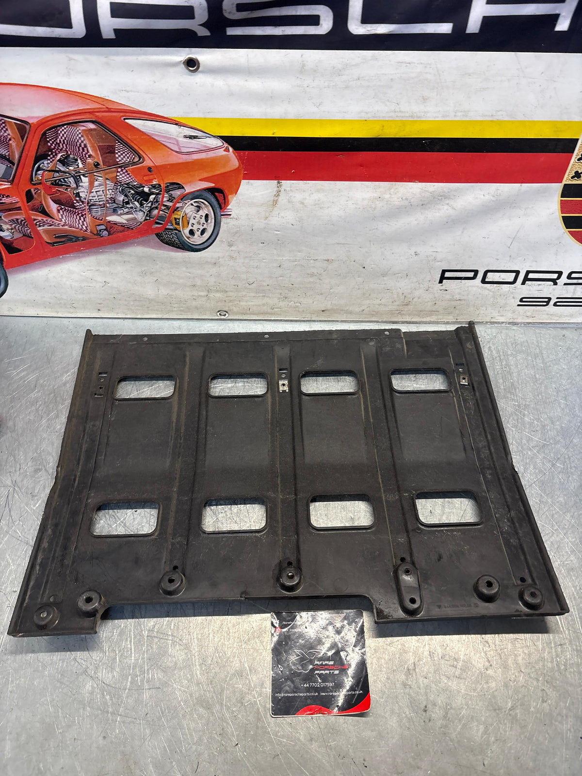Porsche 944 Front under tray, protective plate 94450416700
