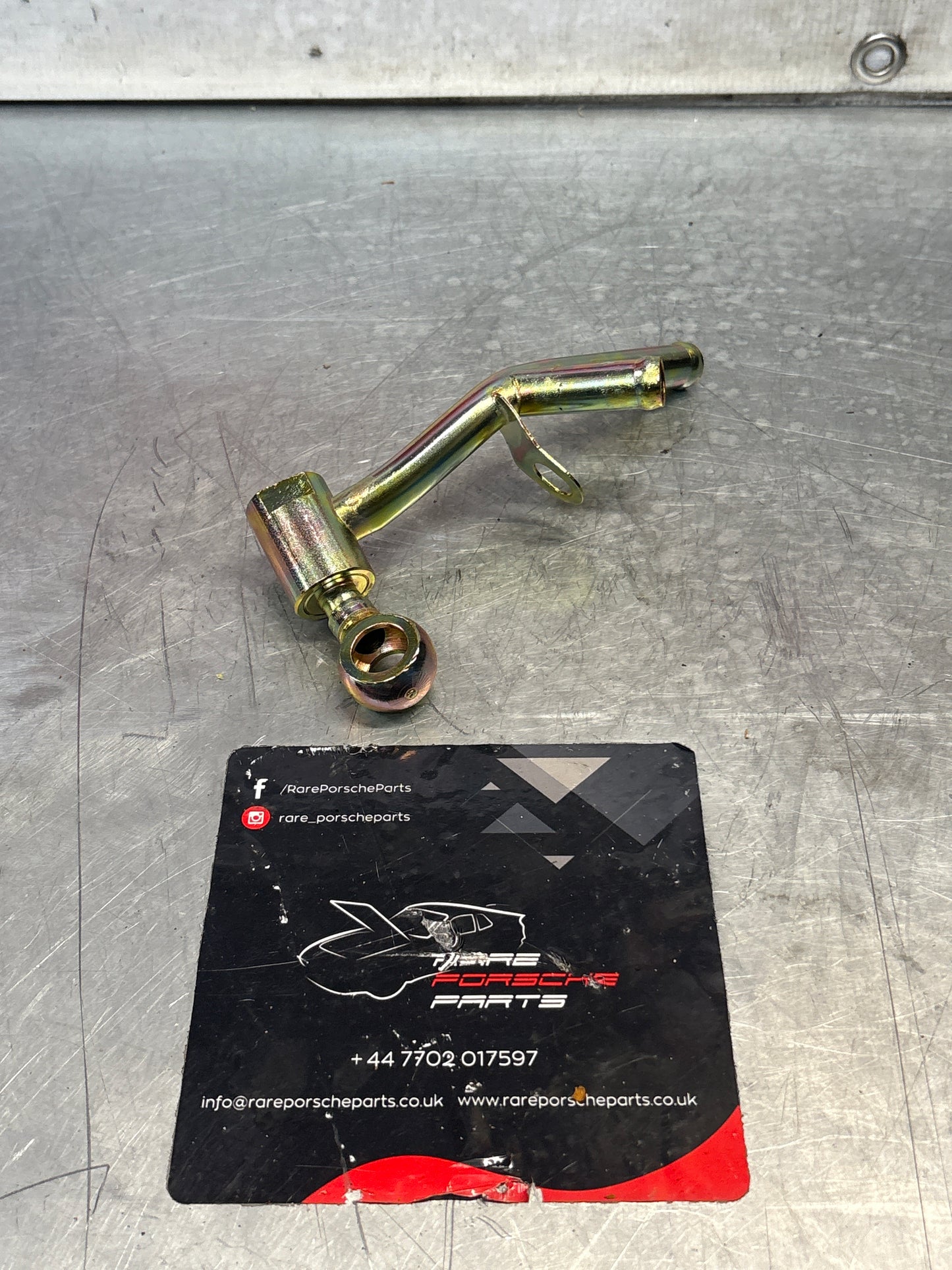 Porsche 944 Turbo Coolant pipe, water pipe 95110605605, refurbished