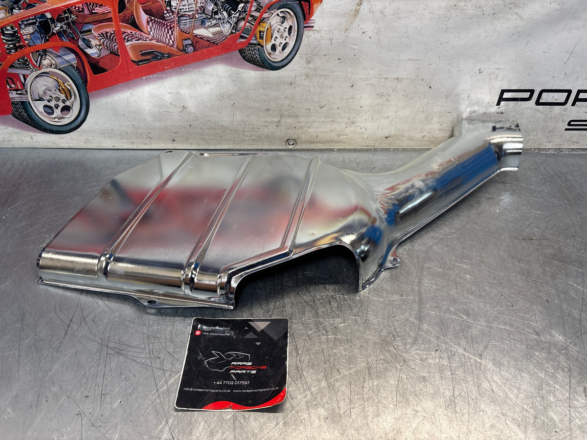 Porsche 928 S / S4 rear heat shield protection plate, refurbished 92850493204