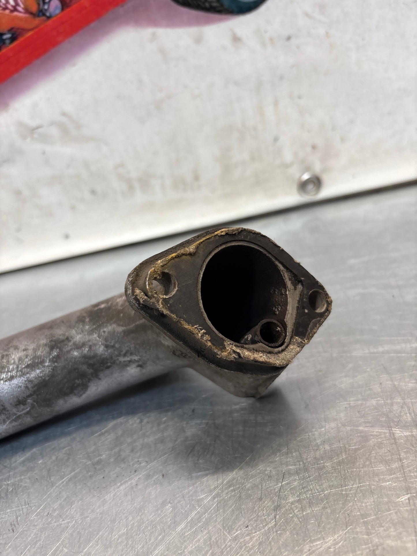 Porsche 911 SC Intake pipe inlet, used 9111101694R