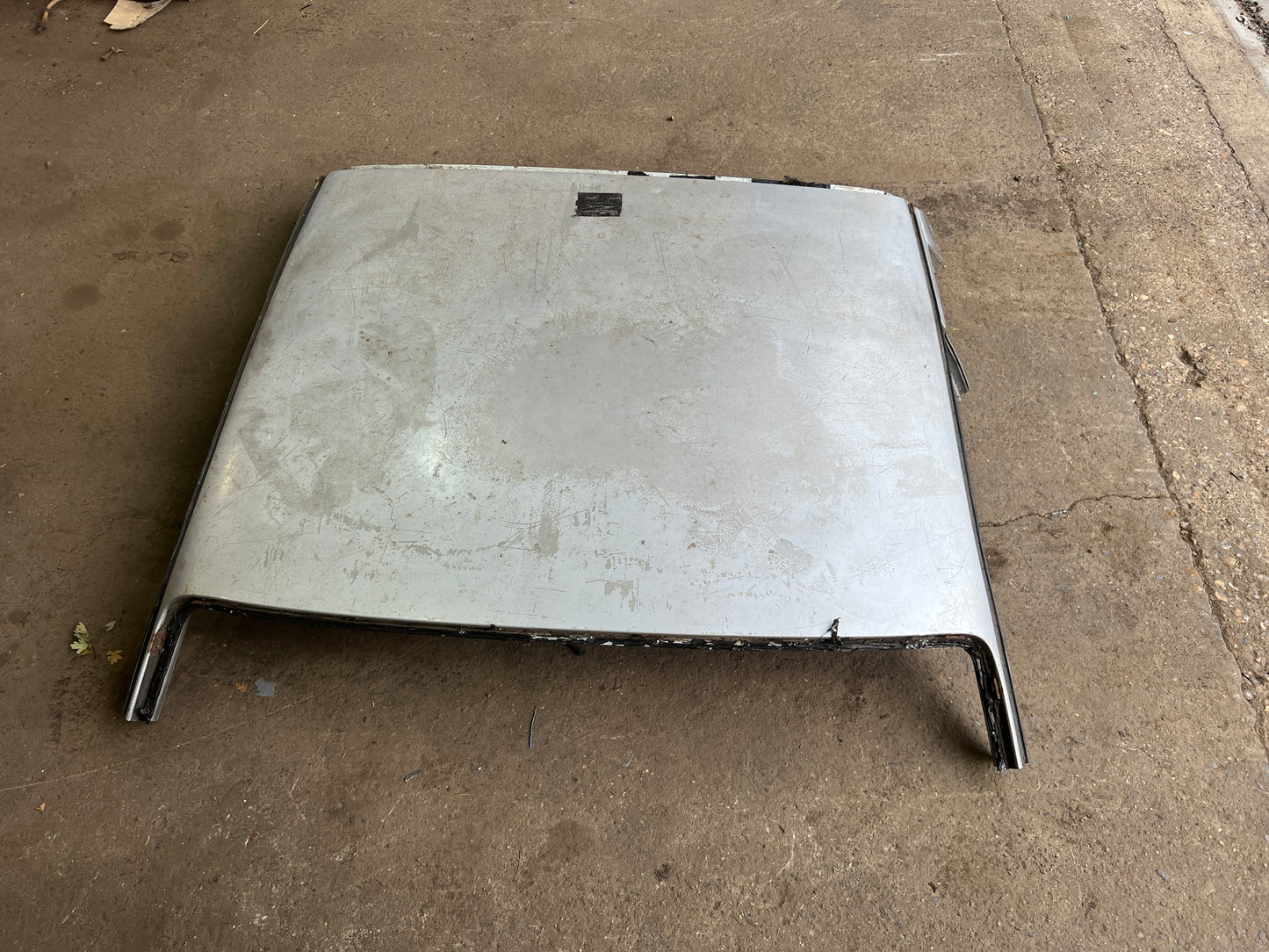 Porsche 924 944 roof panel cut non sunroof model used