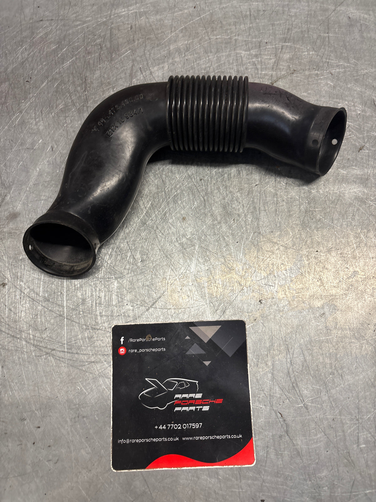 Porsche 911 964 right air duct, used 96457243000