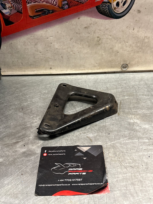 Porsche 924 exhaust manifold support bracket, used 93111014501