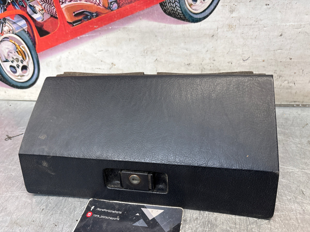 Porsche 924 glovebox with black door, used 477857095A