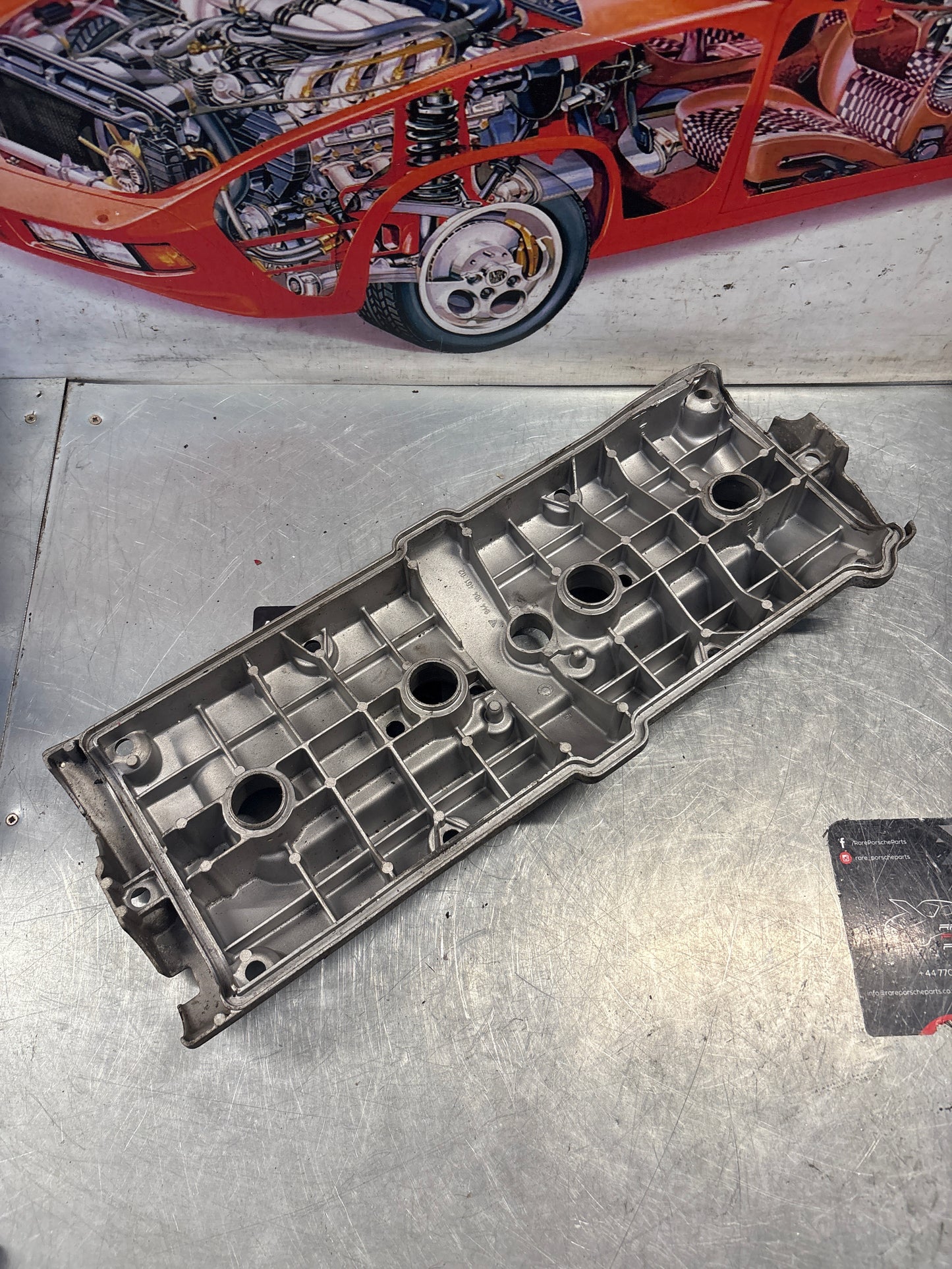 Porsche 968 cylinder head cover, used 94410446102