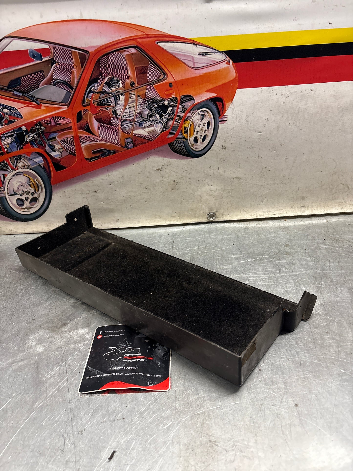 Porsche 924 944 under glove box shelf, 477857836A LHD only, for spares or repair