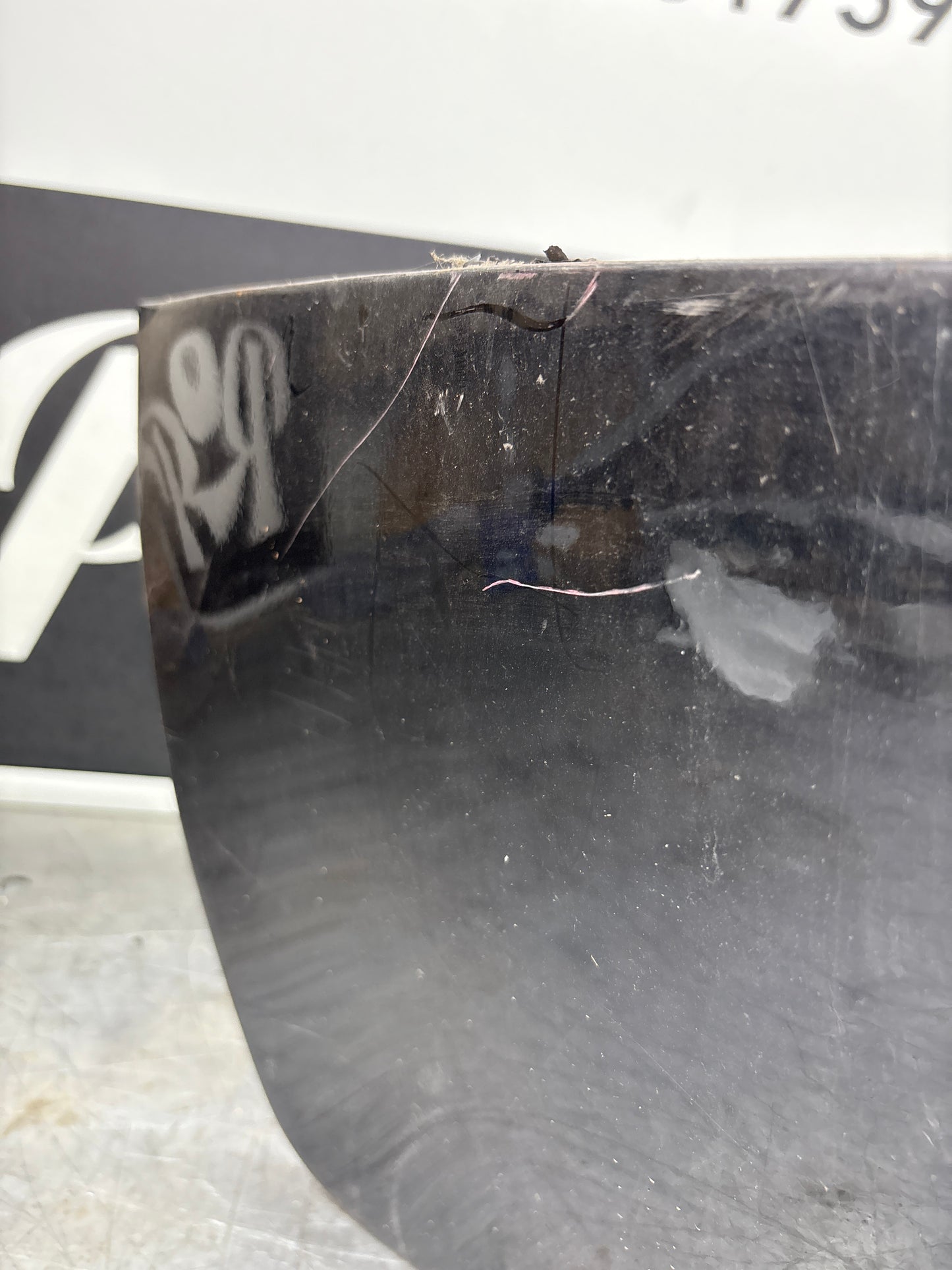 Porsche 944 Front spoiler, valance without fog light used 93150537100