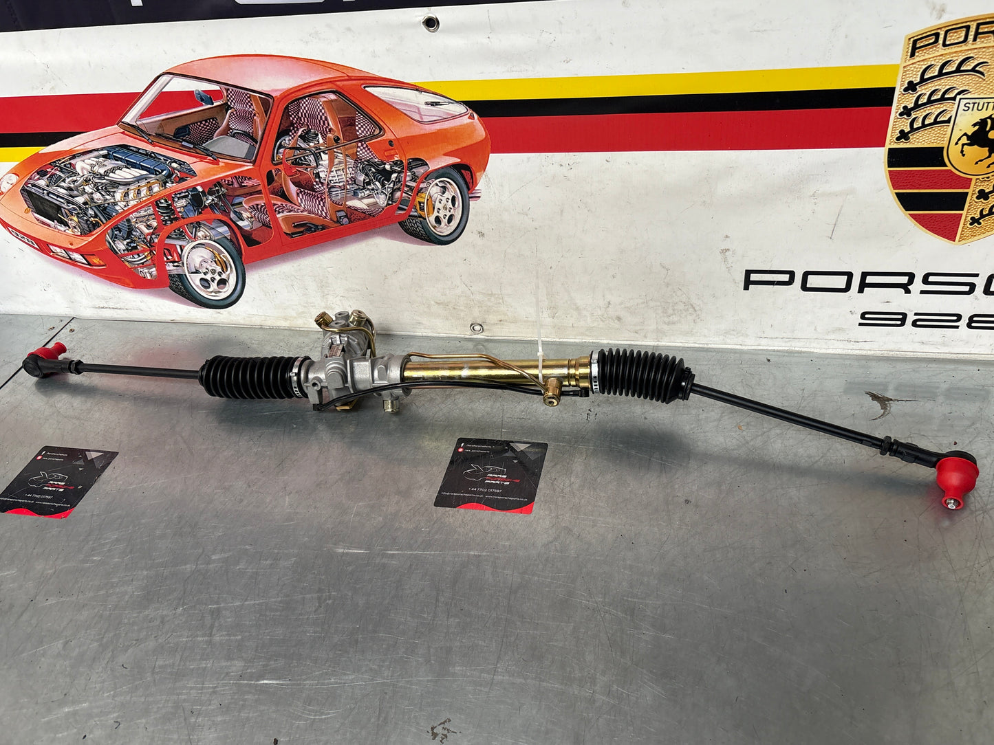 Porsche 924S/944 Power steering rack, LHD 94434701122, refurbished