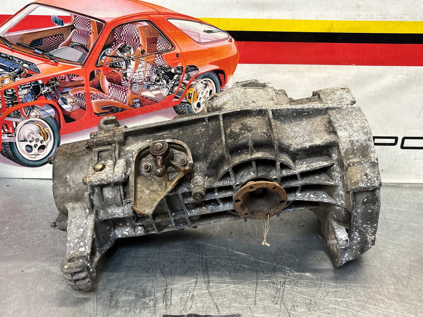 Porsche 914 transmission, used, for spares or repair unknown condition HA14023
