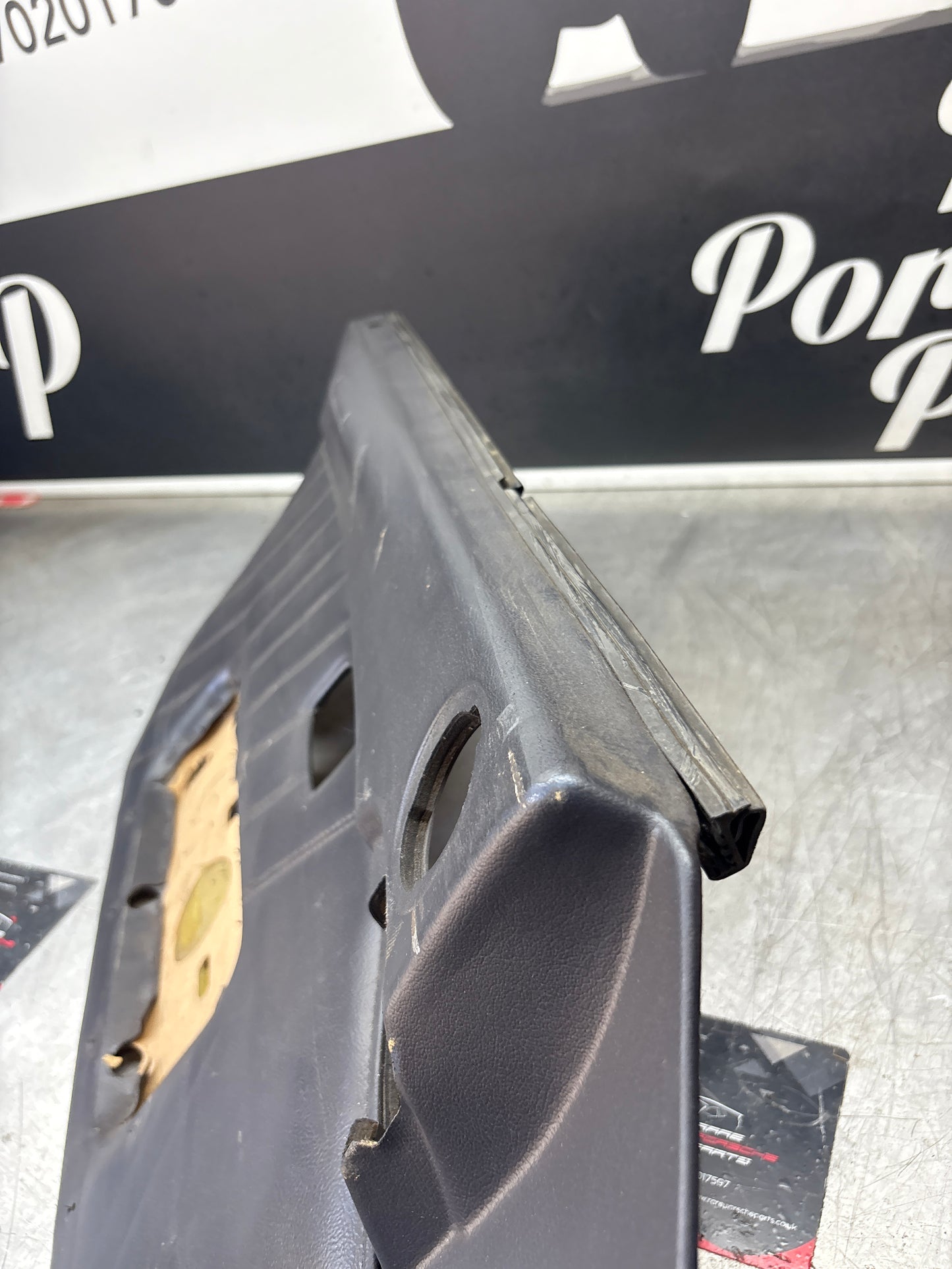 Porsche 968 left door card, used