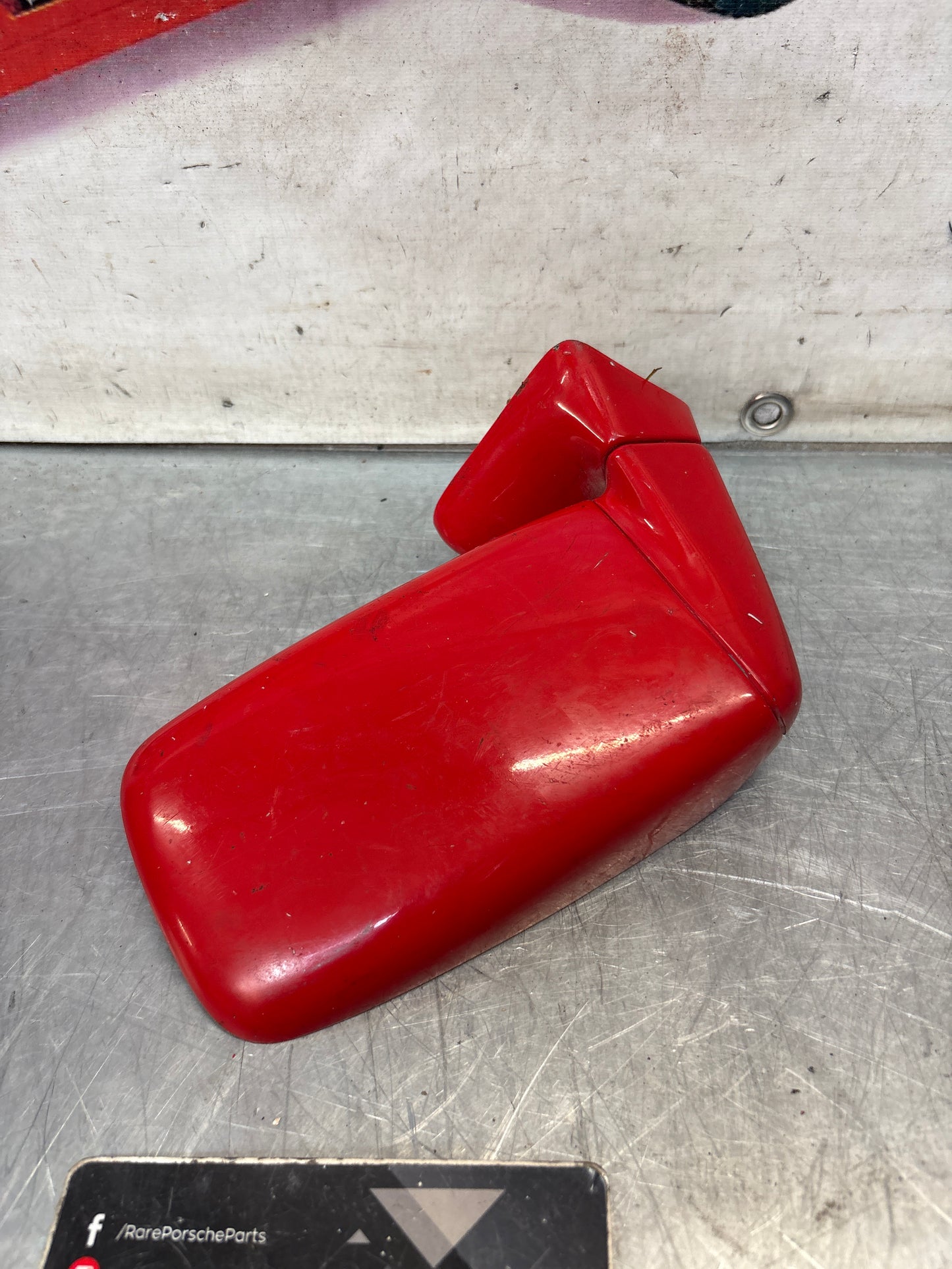 Porsche 928s left side Mirror base, used 92873102503