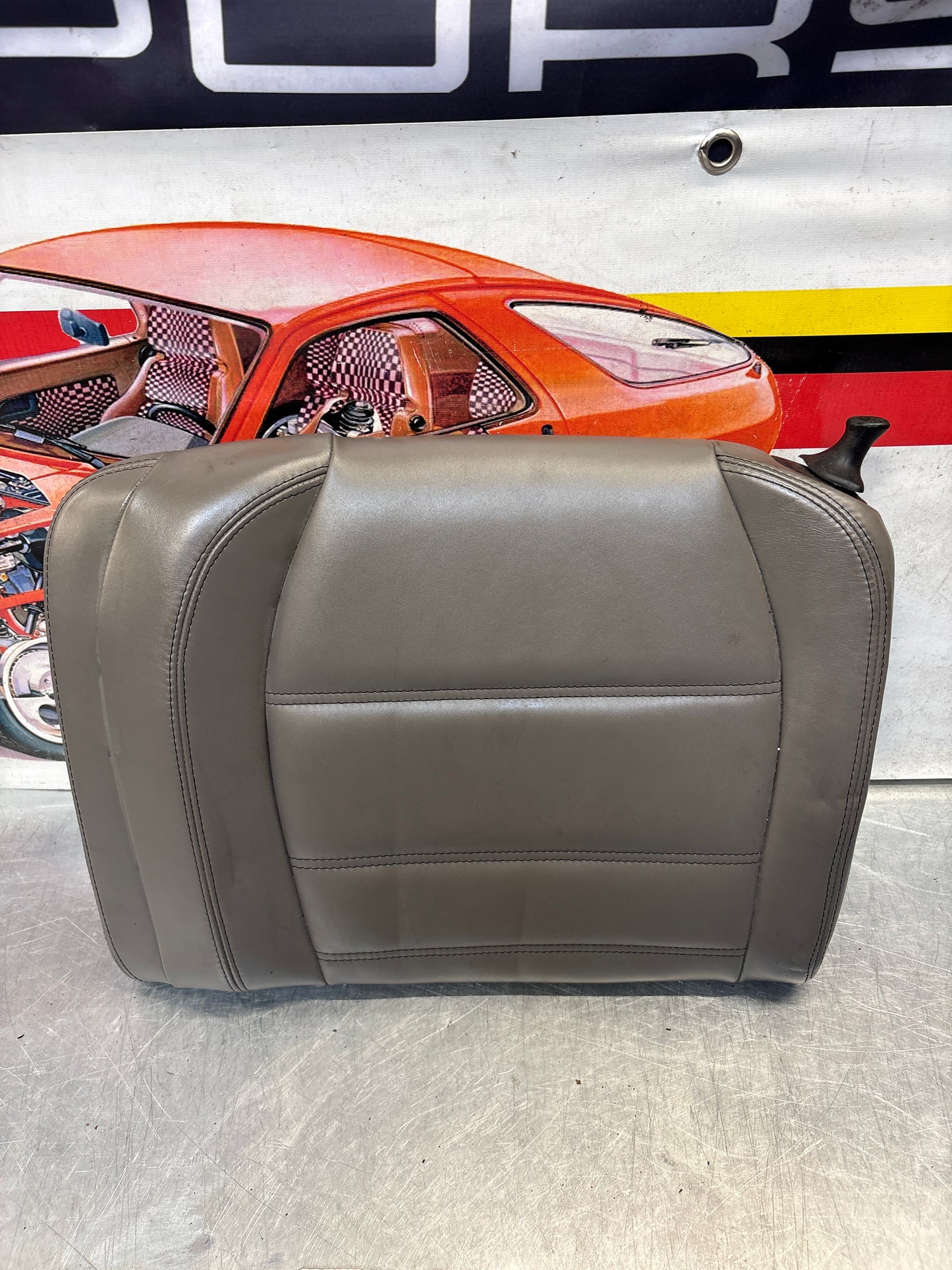 Porsche 911 996 rear left seat  backrest, grey, used 99652222101