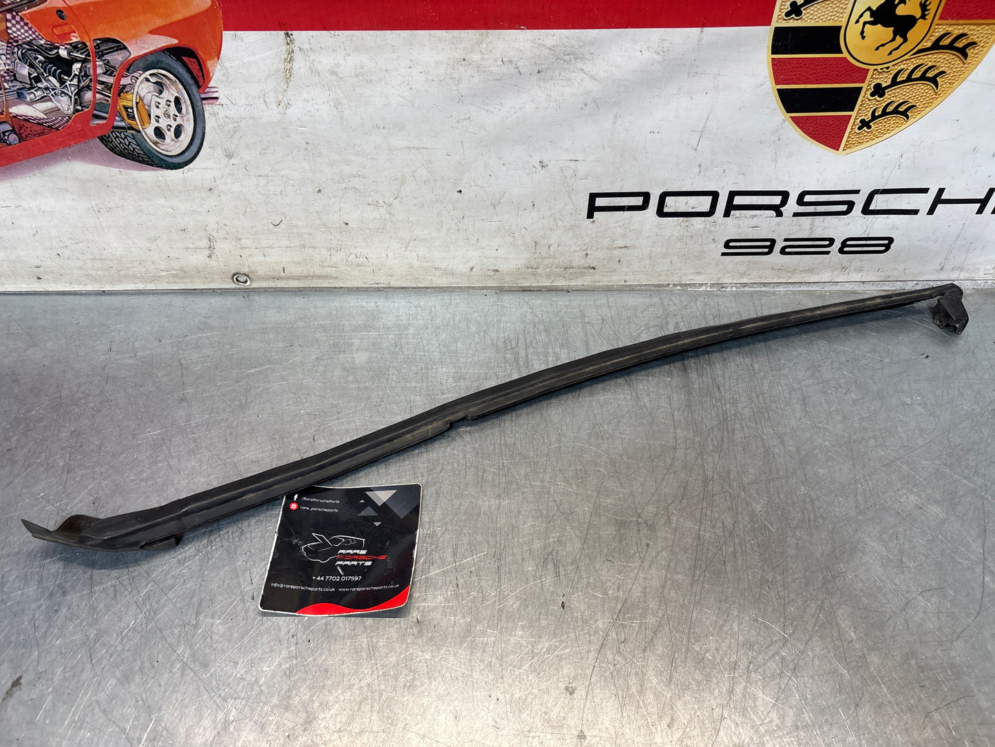 Porsche 944 cabrio right door slot seal, used 94153709410