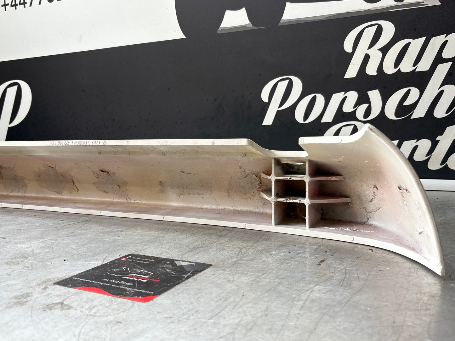 Porsche 924/924S rear bumper, used 477807313, primed