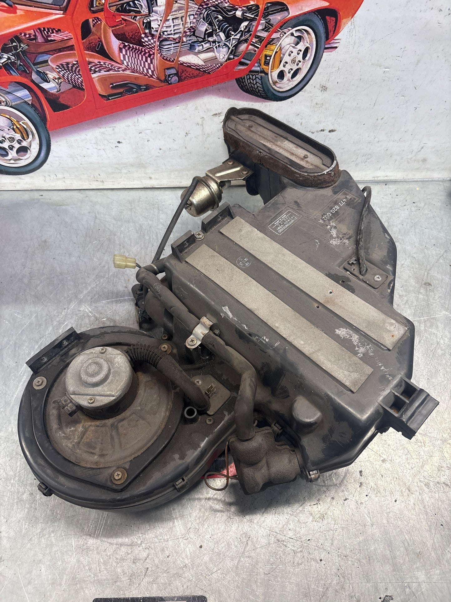 Porsche 924 Air conditioner unit, used 477820002A