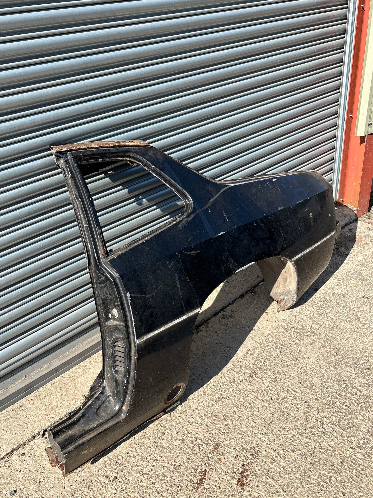 Porsche 924 rear left fender.