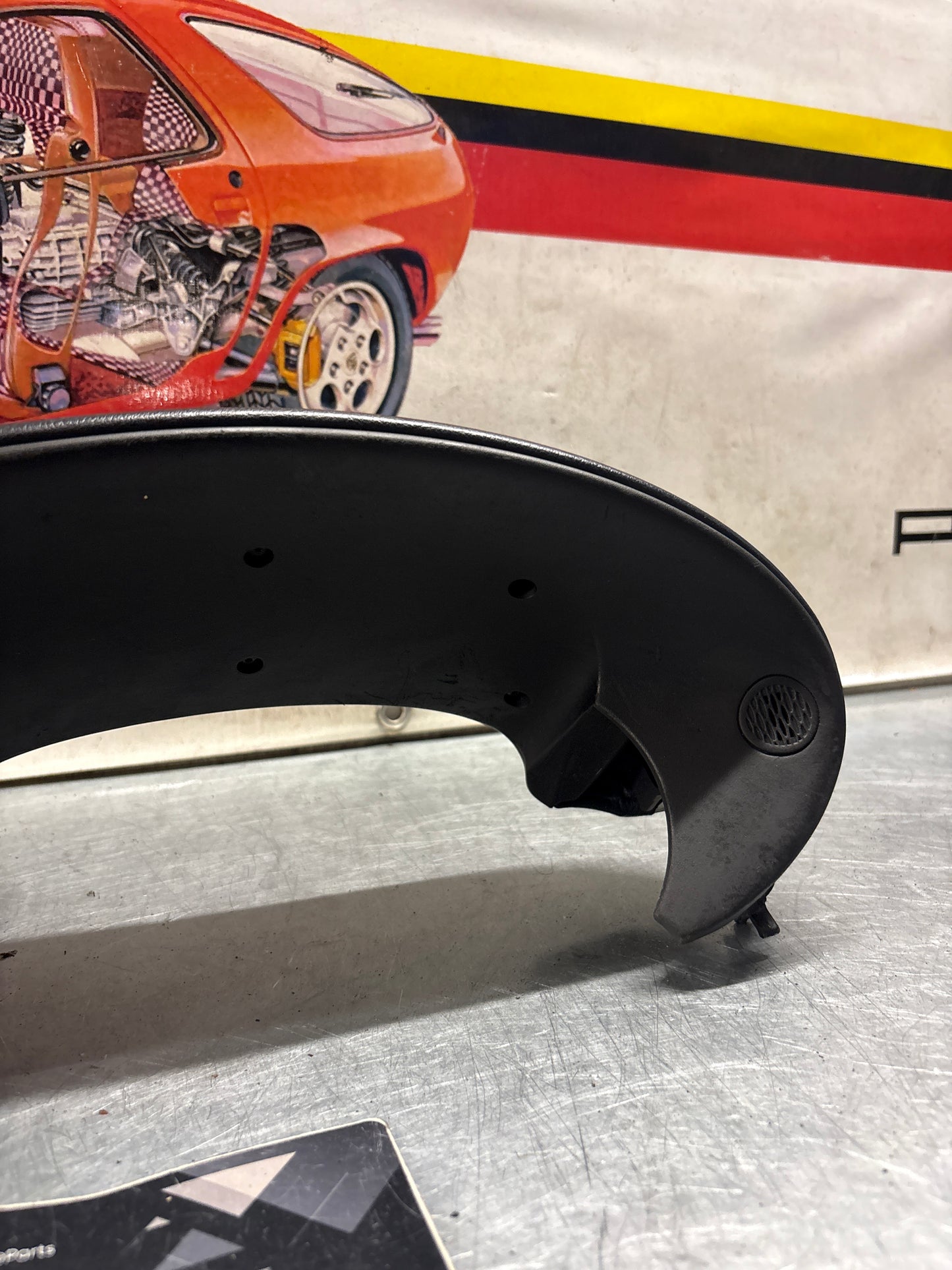 Porsche Boxster 986 RHD dashboard cluster trim,blue used 98655205600 / 98655205601