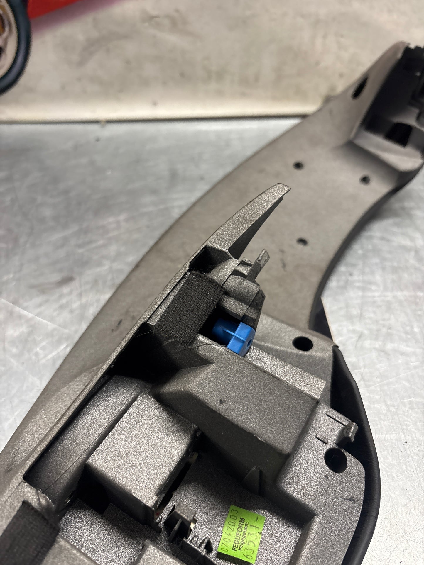 Porsche Boxster 986 RHD dashboard cluster trim,black/silver used 98655205600 / 98655205601