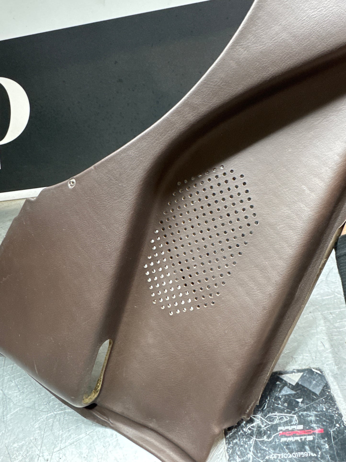Porsche 944 924 brown rear interior C Post trims/cards. Quarter panel trim used 94455502101 94455502201