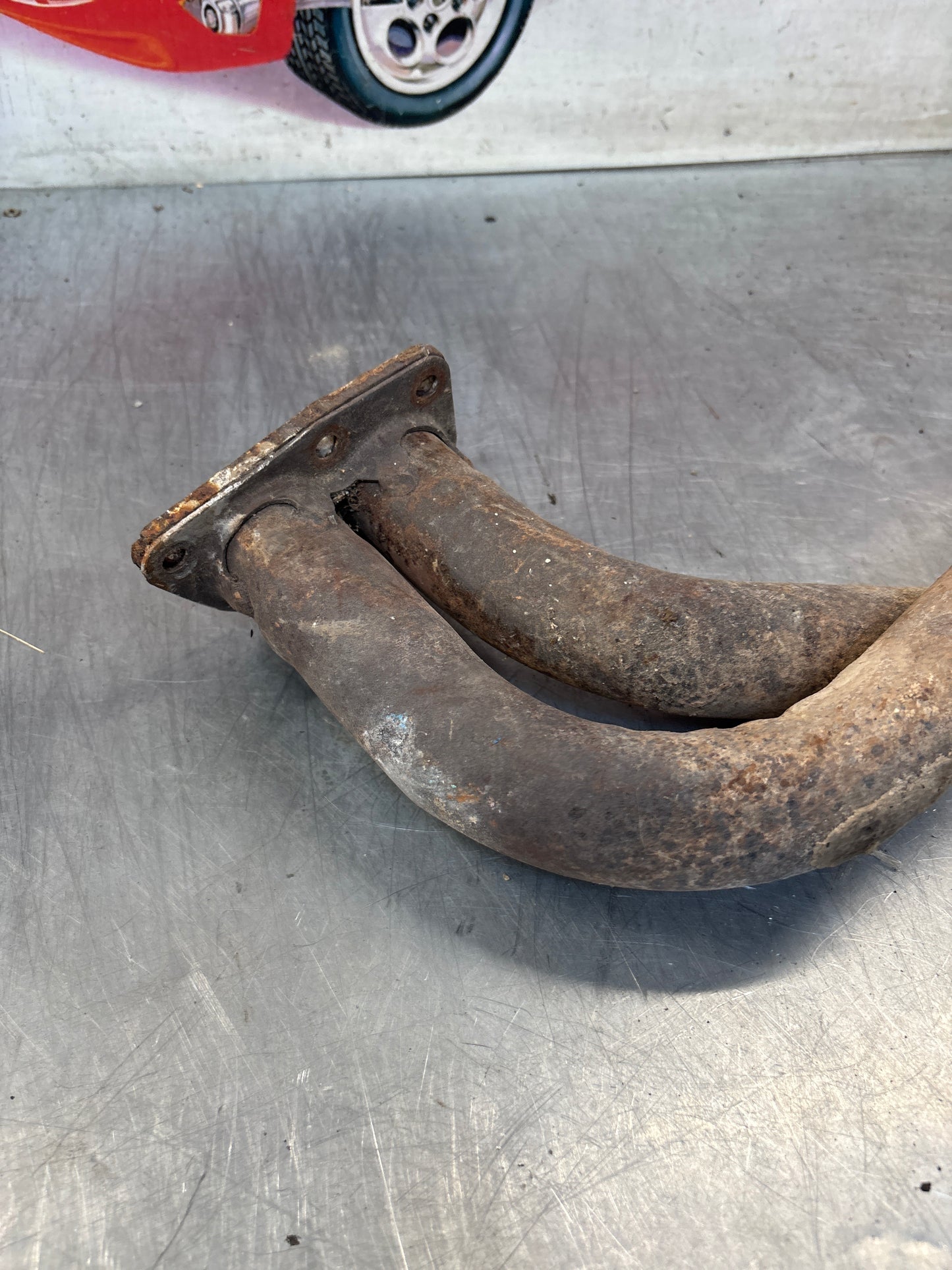 Porsche 924 exhaust pipe, used LHD only! 477253101H