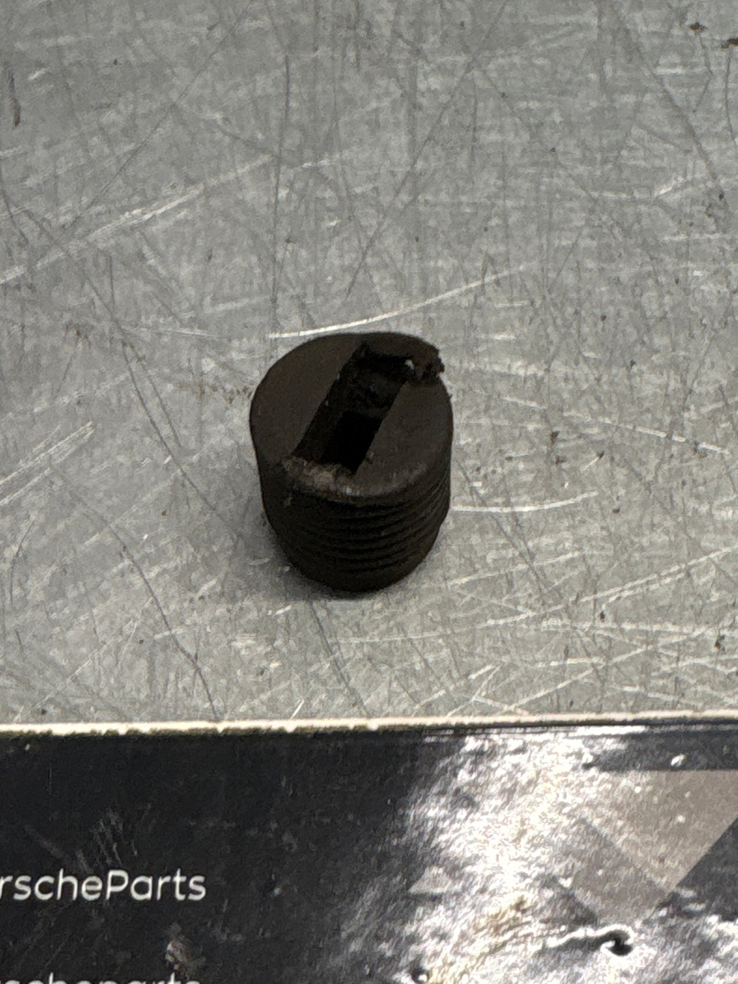 Porsche 924 vibration damper rubber, used 477711217