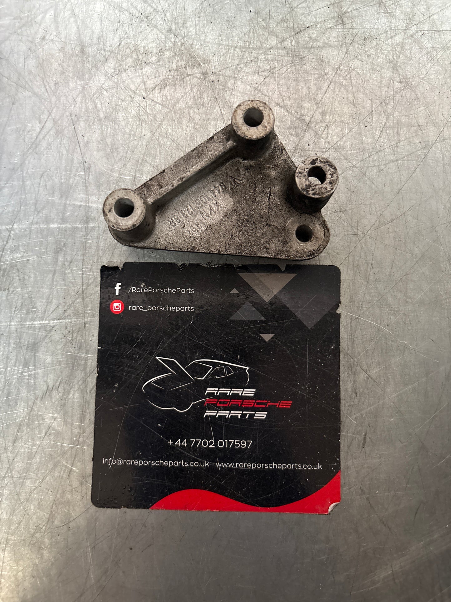 Porsche 944 Timing belt tensioner bracket, used 9441051738R