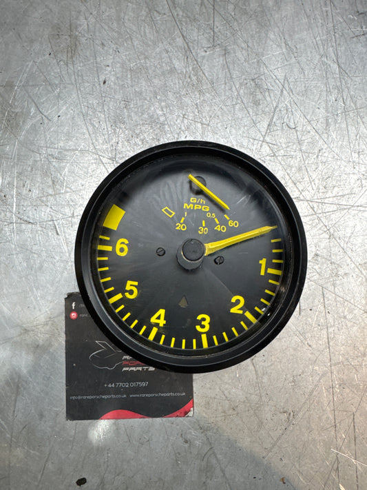 Porsche 944 early rev counter tacho yellow 94464121100 with MPG and G/H