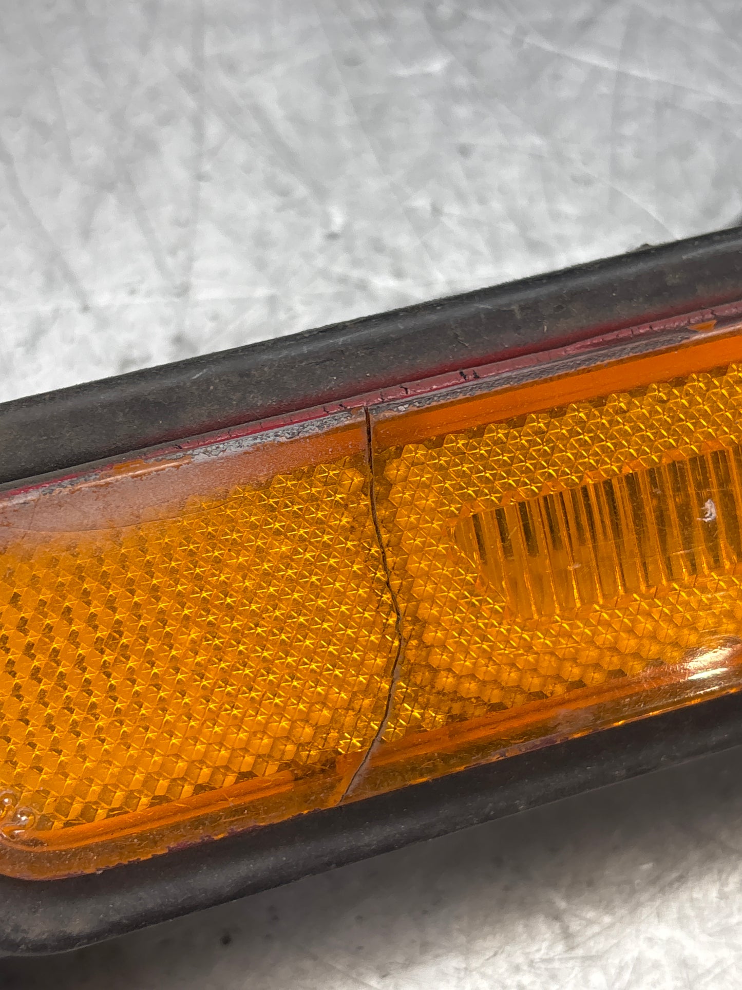 Porsche 944 side marker 94463141200, used, right, damaged