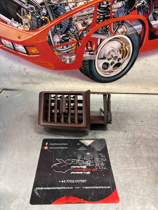 Porsche 944 burgundy Left Interior dash air vent. 94457225100 944 527 251 00 used