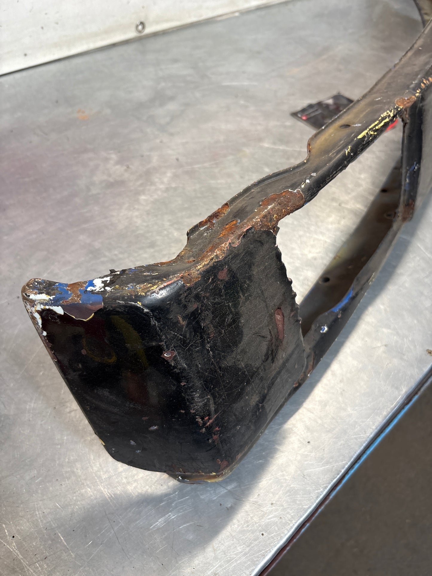 Porsche 914 front bumper, used 91450591010 / 91450500910