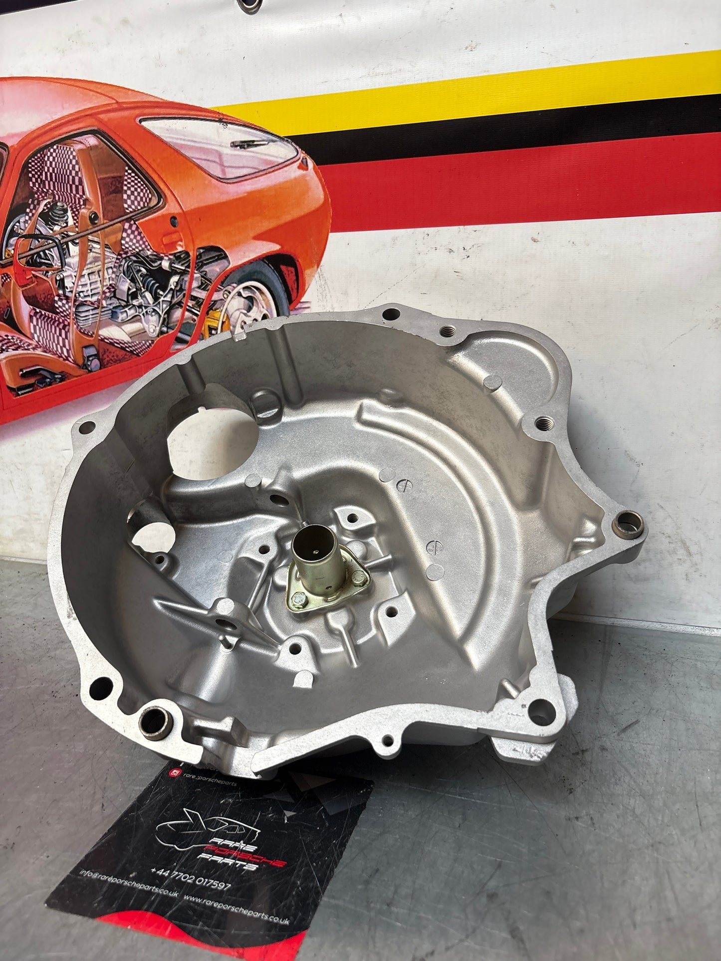 Porsche 924 Turbo bell housing, refurbished 9311164012R