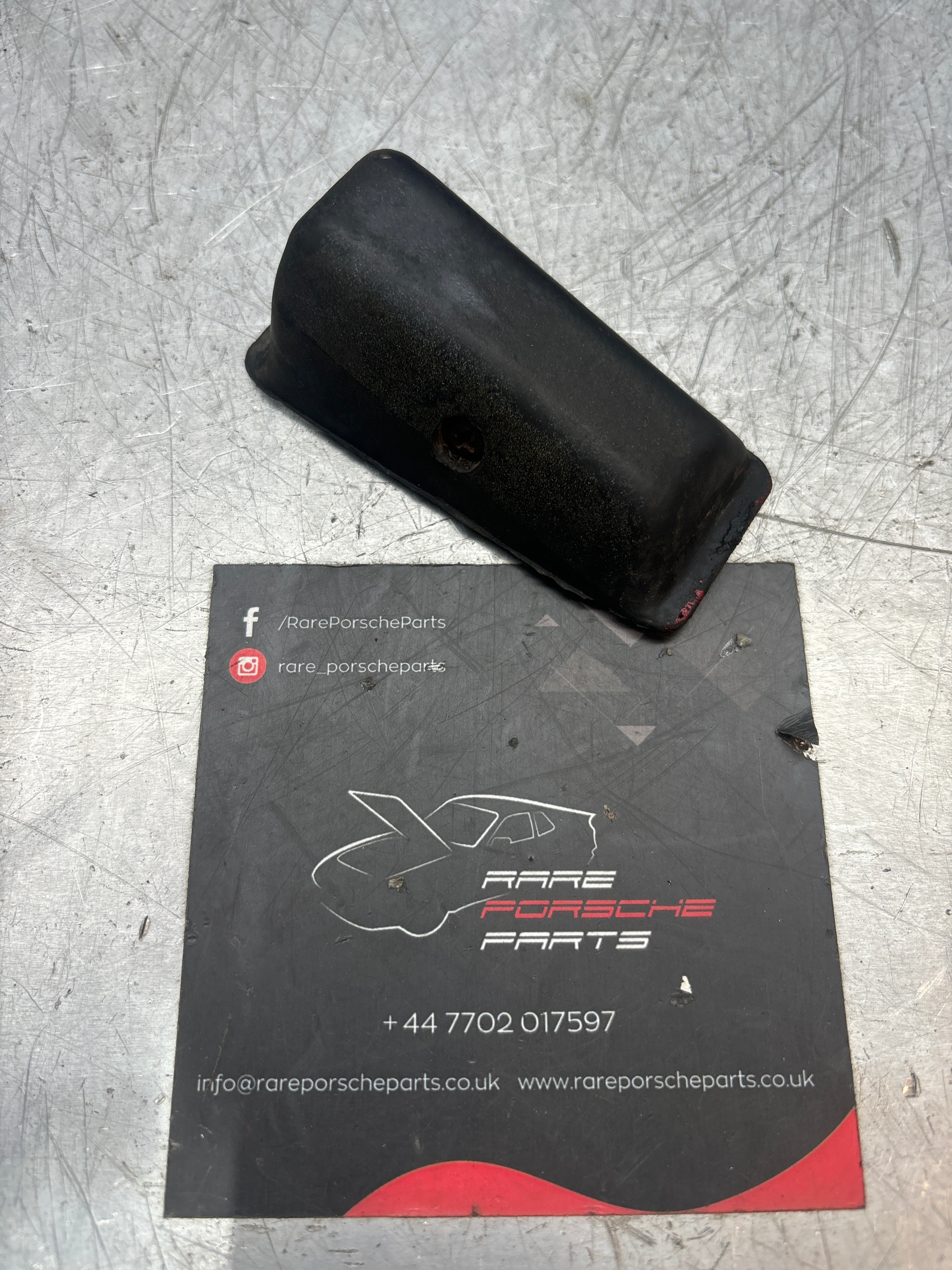 Porsche 924 front bumper, driving light buffer, rubber pad, right 4778 ...
