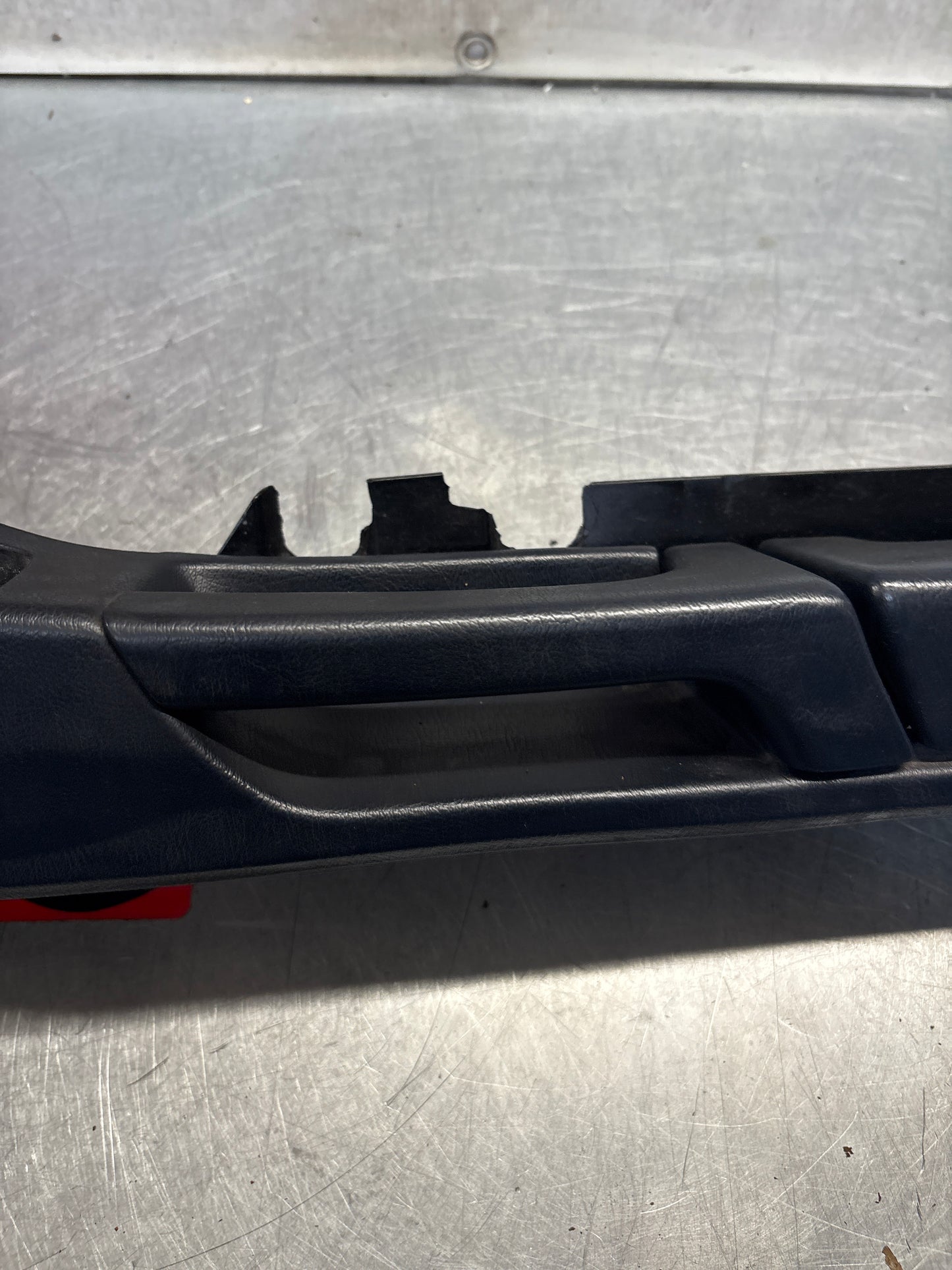 Porsche 928 blue door armrest, right, off side, 92855510203, used