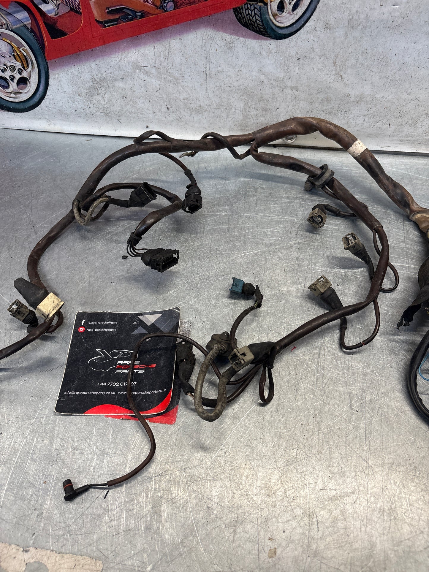 Porsche 928 32V engine wiring loom complete, used M28/43,44,45,46 92860701503