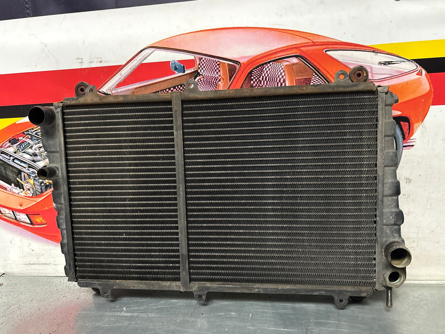 Porsche 924 radiator used 477121251A pressure tested
