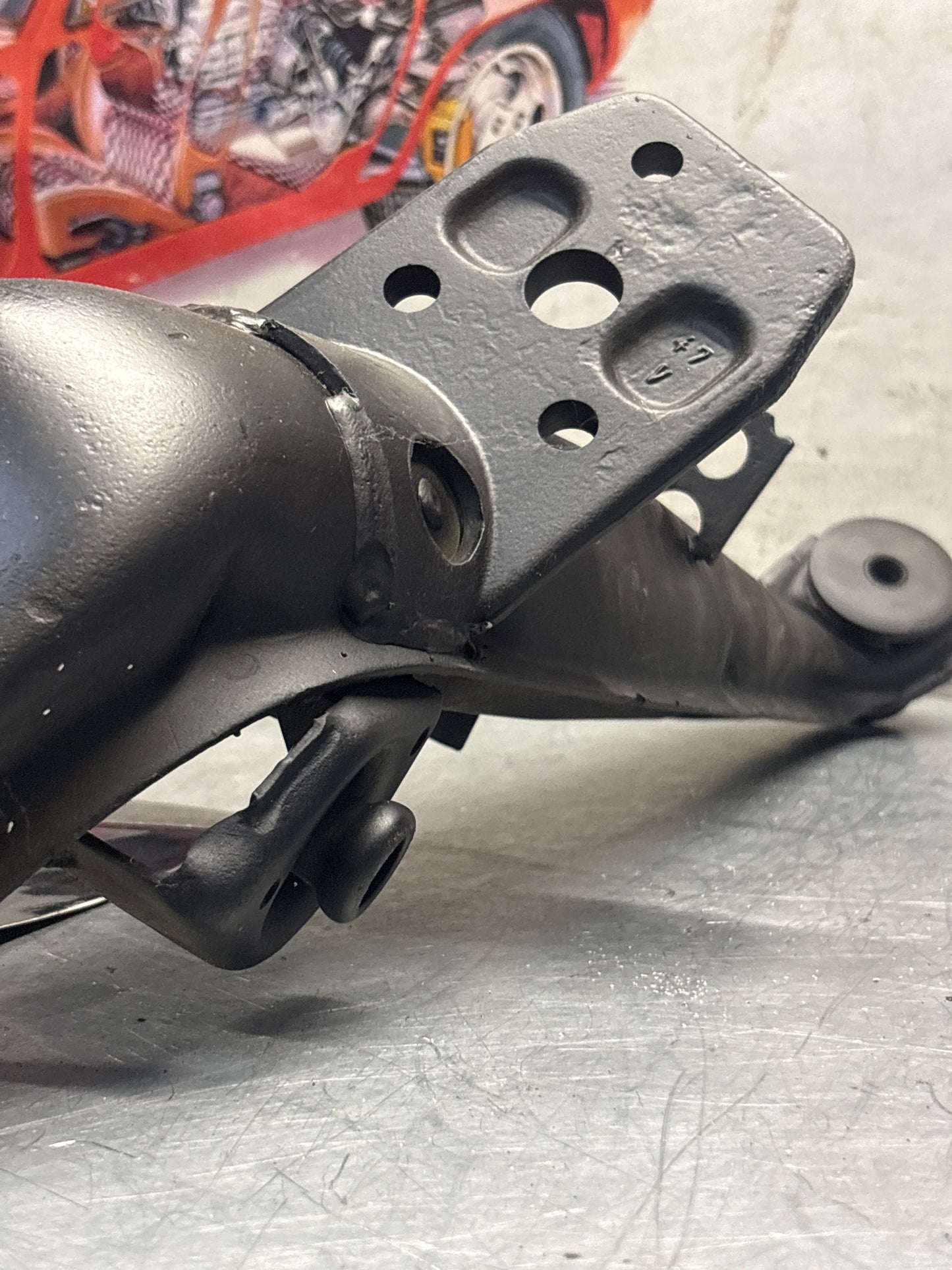 Porsche 924 944  -85.5 Rear left trailing arm,  refurbished 94433102100