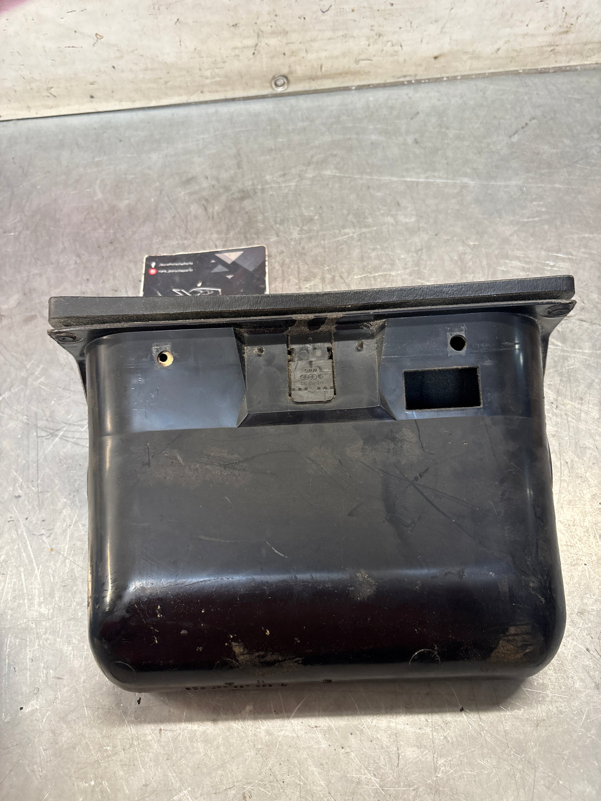 Porsche 924 glovebox with black door, used 477857095A