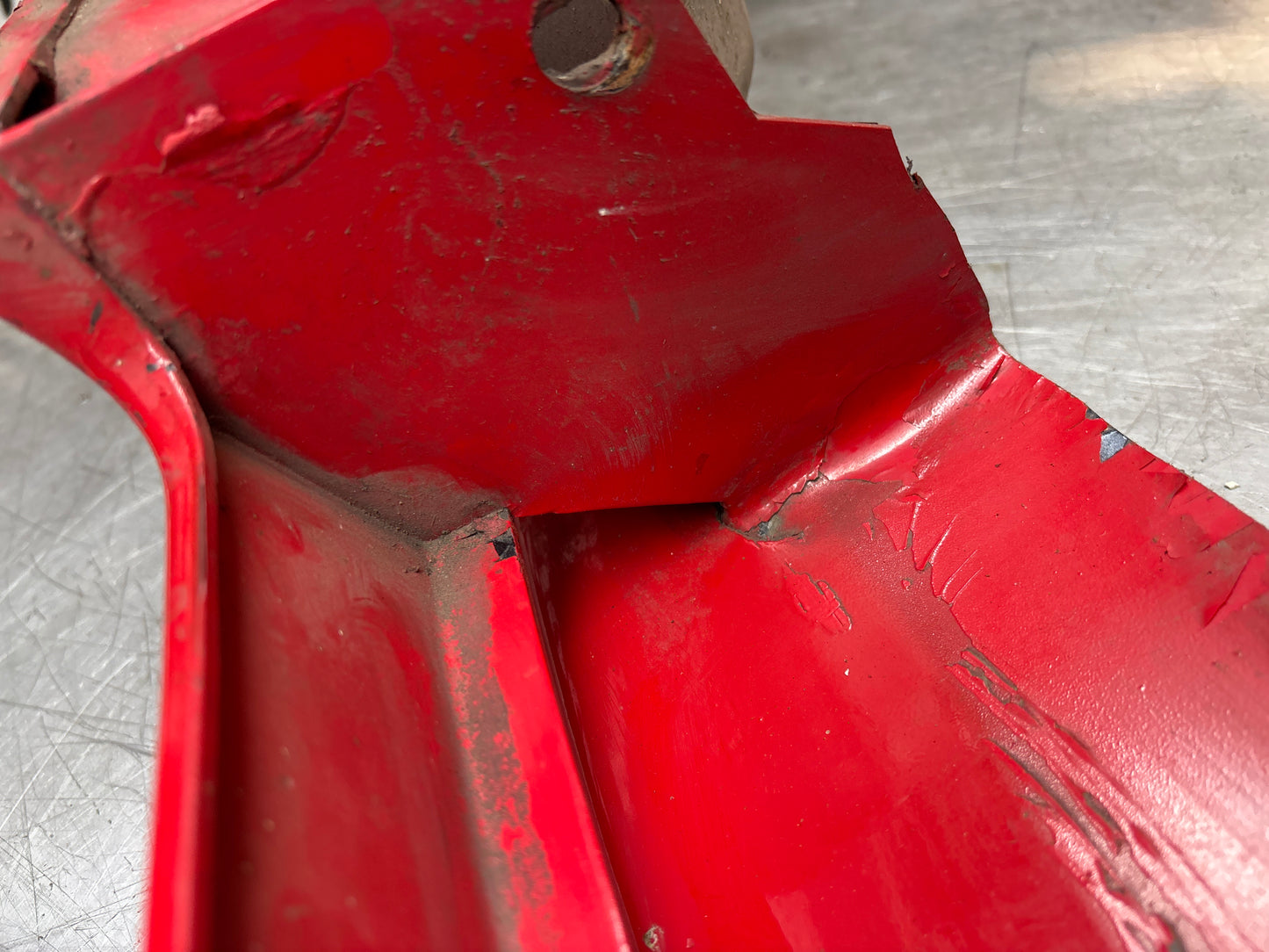 Porsche 944 USA Front spoiler, valance with fog light used 93150537101